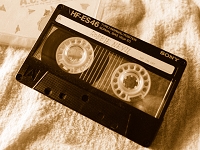 Tから渡されたカセットテープ